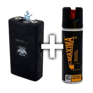Kit Para Defensa Personal Taser Police + Gas Pimienta