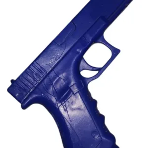 Dummie Glock Azul | Pistola de Entrenamiento Plástico Macizo